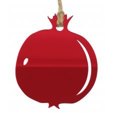 Χριστουγεννιάτικο Στολίδι Ρόδι Κόκκινο (7cm)